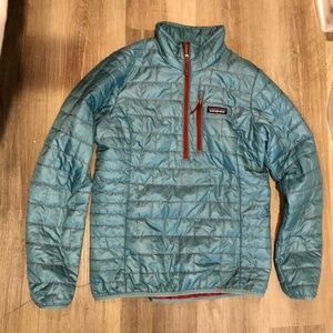 Patagonia women’s nano puff half-zip jacket
